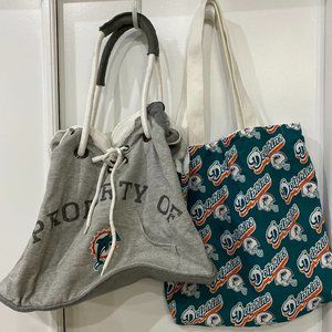 Miami Dolphin Purse & Quilted Bag